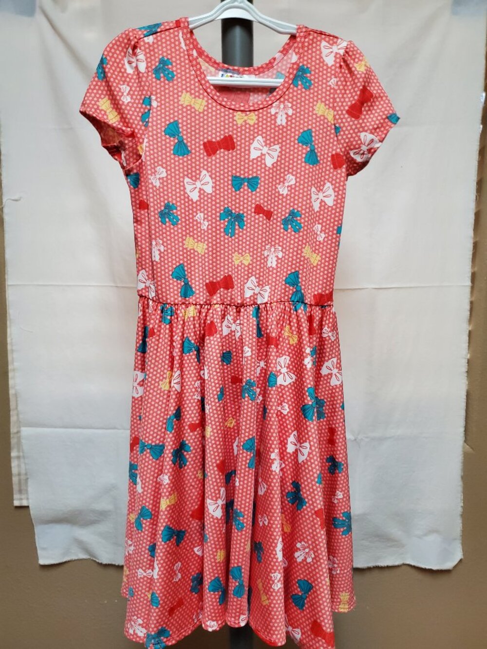 Dot Dot Smile dress pink bows 7